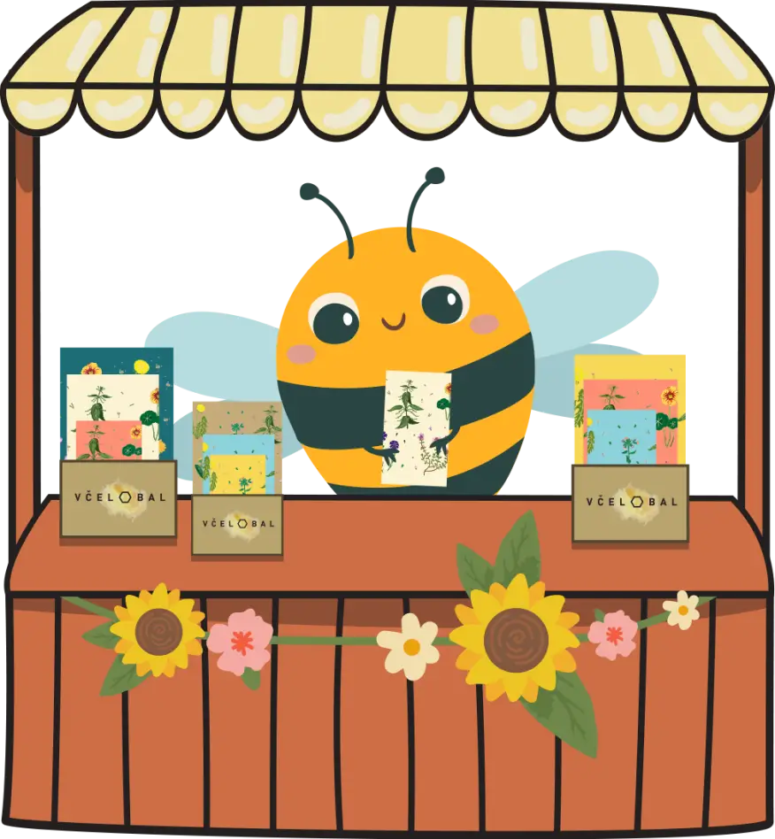 Včielka v obchode